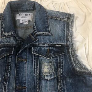 Jean vest